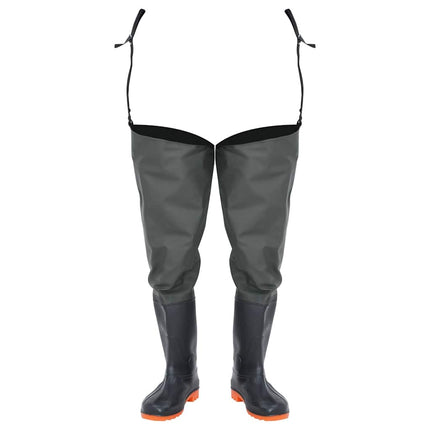 hip waders str. 45 mørkegrøn
