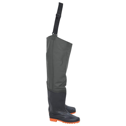 hip waders str. 46 mørkegrøn