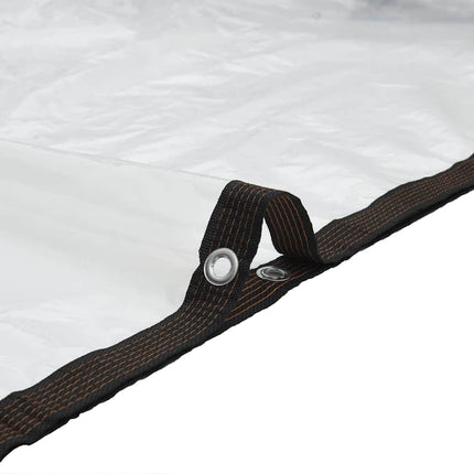 klar presenning med øjer 1x10 m polyethylen