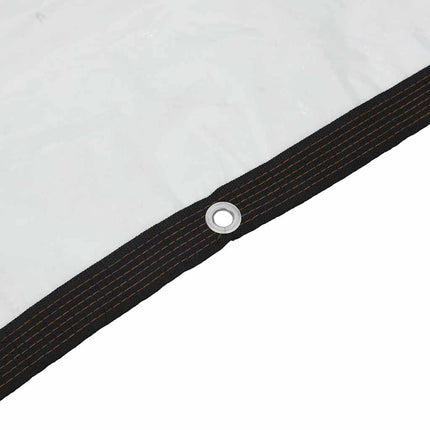 klar presenning med øjer 4x5 m polyethylen