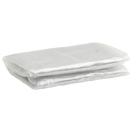 klar presenning med øjer 2x2 m PVC