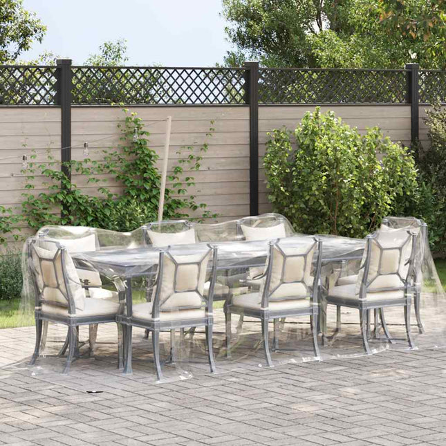 klar presenning med øjer 2x4 m PVC