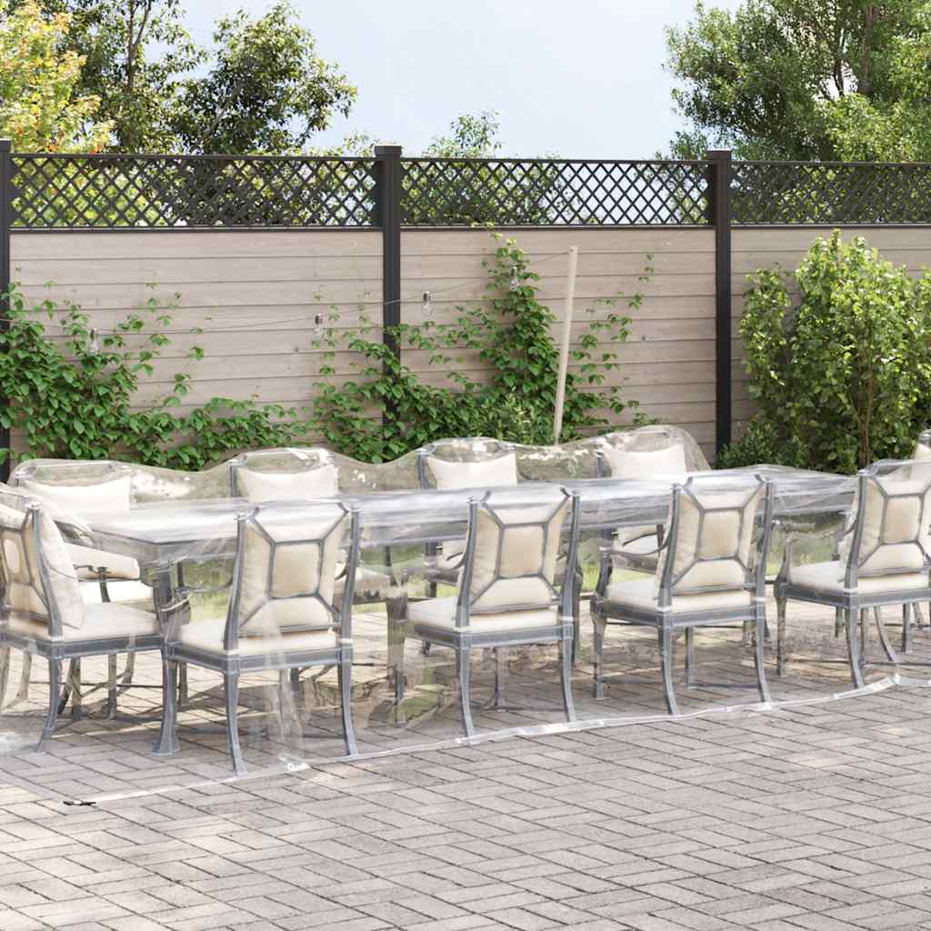klar presenning med øjer 3x6 m PVC