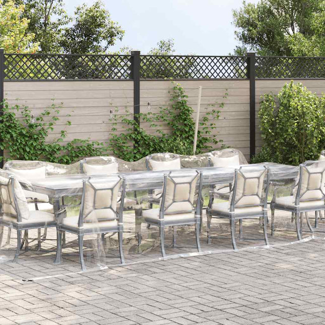 klar presenning med øjer 3x10 m PVC