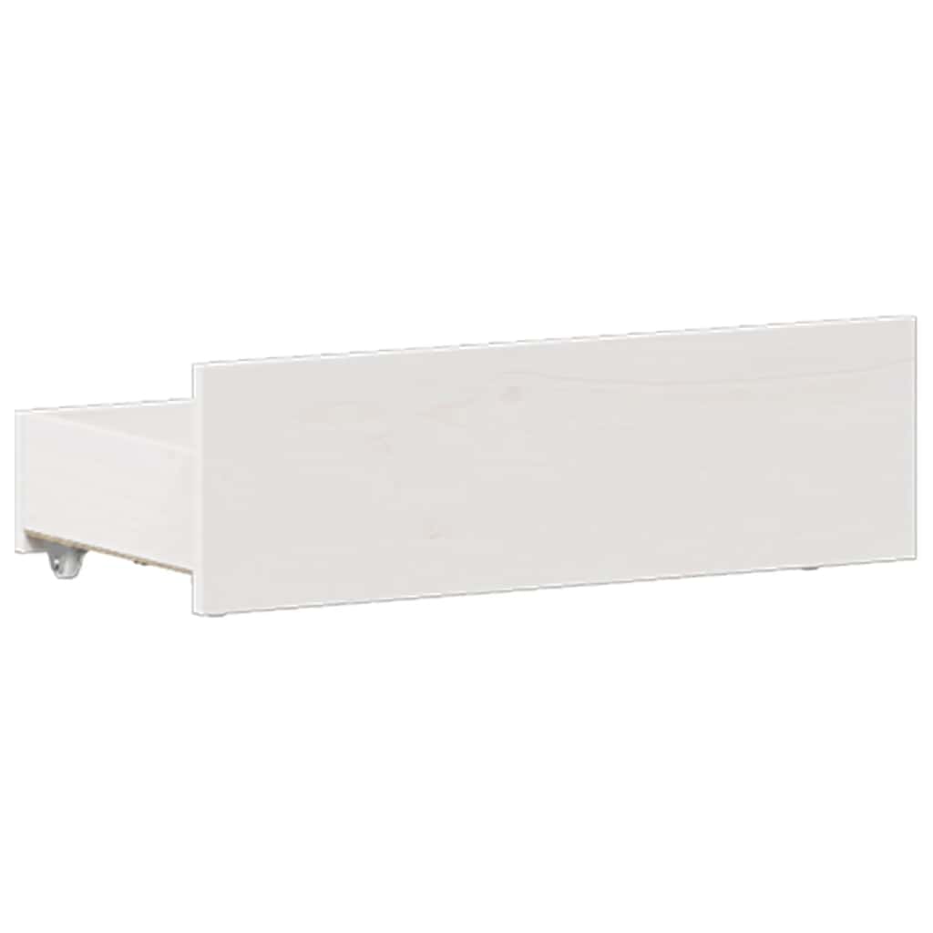 sengeramme m. sengegavl 135x190 cm uden madras massivt fyrretræ