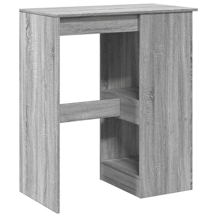 barbord med stativer 90x47,5x103,5 cm konstrueret træ