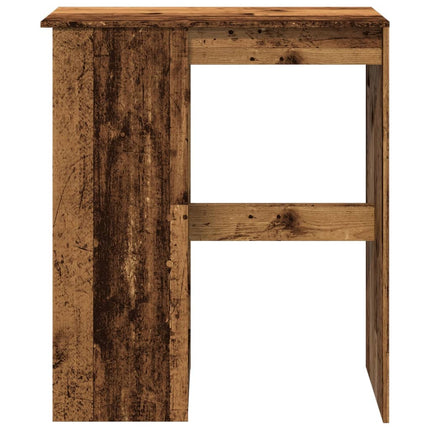 barbord m. stativer 90x47,5x103,5cm konstrueret træ gammelt træ