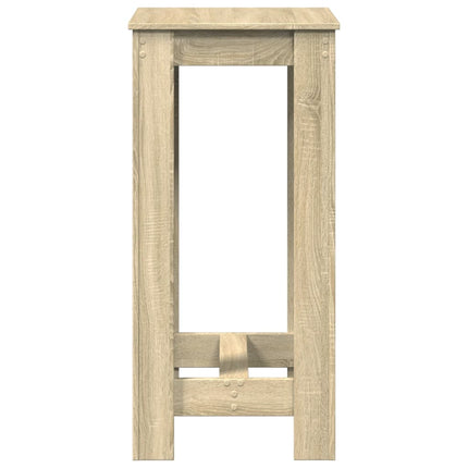 barbord 51x50x103,5 cm konstrueret træ sonoma-eg