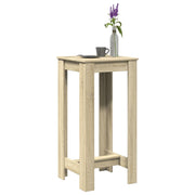 barbord 51x50x103,5 cm konstrueret træ sonoma-eg