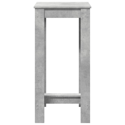 barbord 51x50x103,5 cm konstrueret træ betongrå