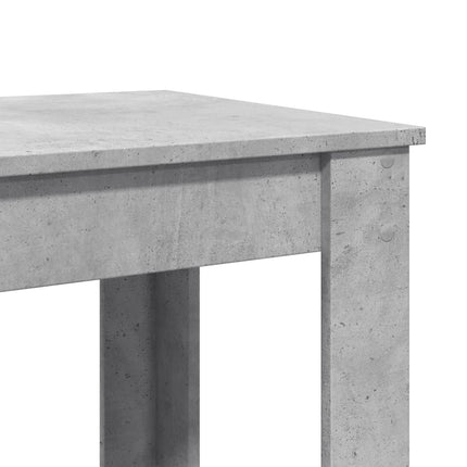 barbord 51x50x103,5 cm konstrueret træ betongrå