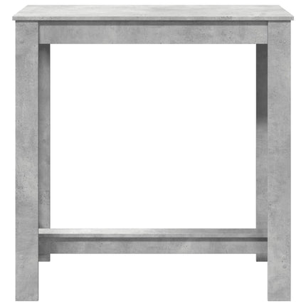 barbord 102x50x103,5 cm konstrueret træ betongrå