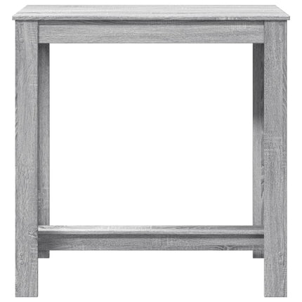 barbord 102x50x103,5 cm konstrueret træ grå sonoma-eg