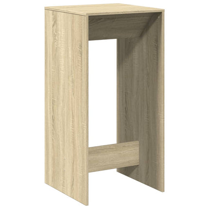 barbord 51x50x103,5 cm konstrueret træ sonoma-eg