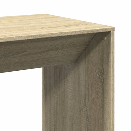 barbord 51x50x103,5 cm konstrueret træ sonoma-eg