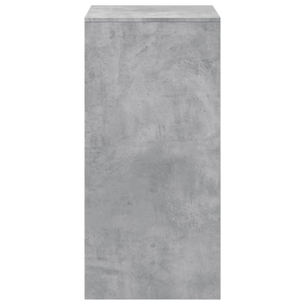 barbord 51x50x103,5 cm konstrueret træ betongrå