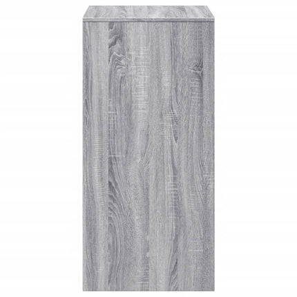 barbord 51x50x103,5 cm konstrueret træ grå sonoma-eg