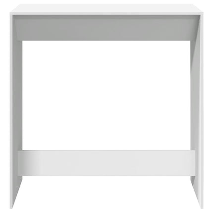 barbord 102x50x103,5 cm konstrueret træ hvid
