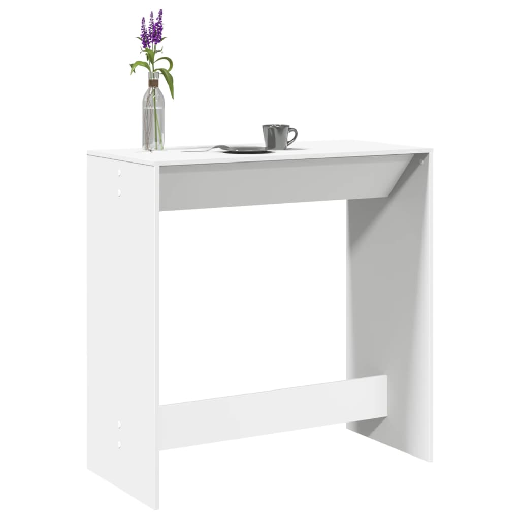 barbord 102x50x103,5 cm konstrueret tr hvid