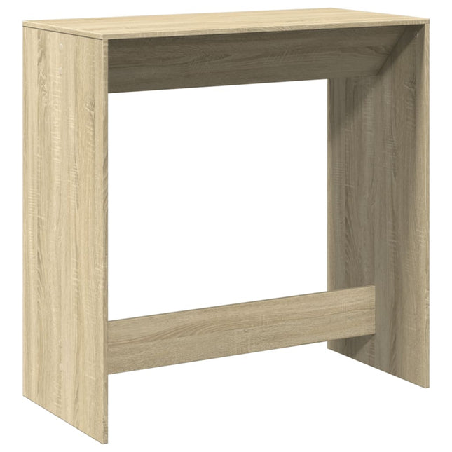 barbord 102x50x103,5 cm konstrueret træ sonoma-eg