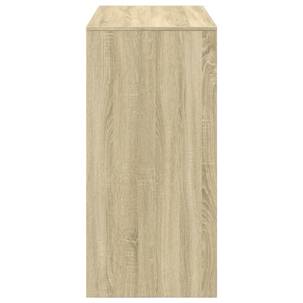 barbord 102x50x103,5 cm konstrueret træ sonoma-eg