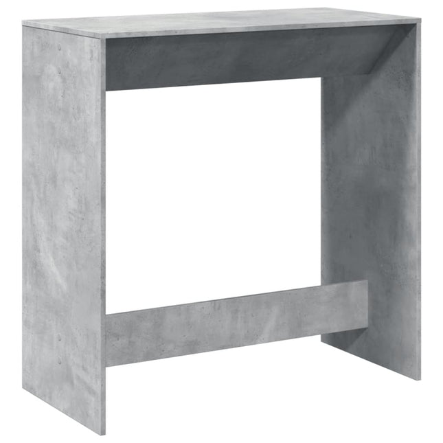 barbord 102x50x103,5 cm konstrueret træ betongrå