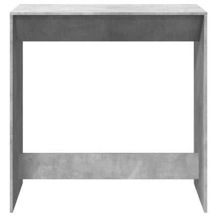 barbord 102x50x103,5 cm konstrueret træ betongrå