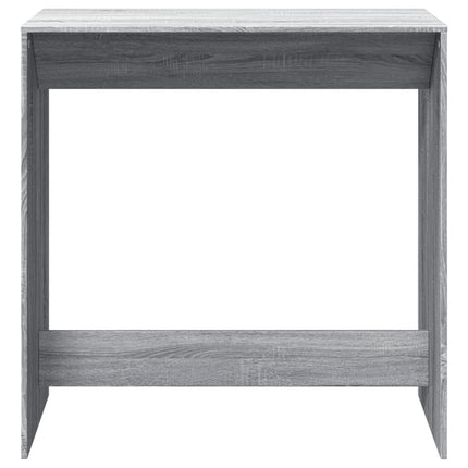 barbord 102x50x103,5 cm konstrueret træ grå sonoma-eg
