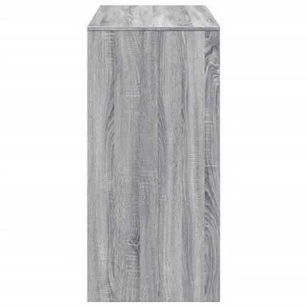barbord 102x50x103,5 cm konstrueret træ grå sonoma-eg