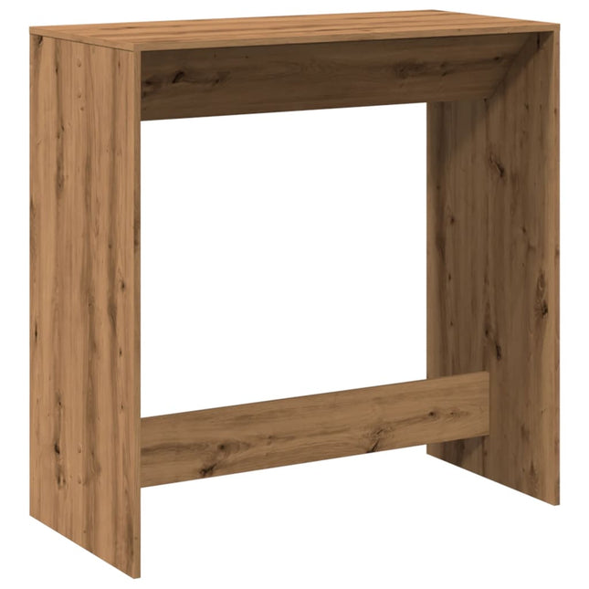 barbord 102x50x103,5 cm konstrueret træ gammelt trælook