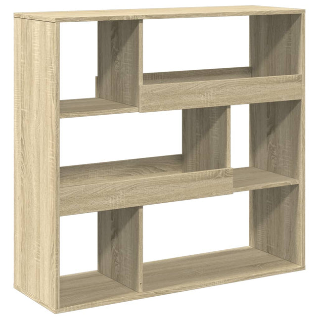 bogreol/rumdeler 100x33x94,5 cm sonoma-eg