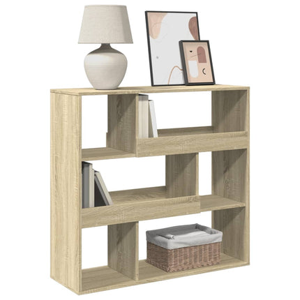 bogreol/rumdeler 100x33x94,5 cm sonoma-eg