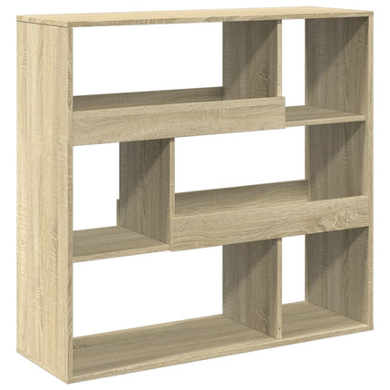 bogreol/rumdeler 100x33x94,5 cm sonoma-eg
