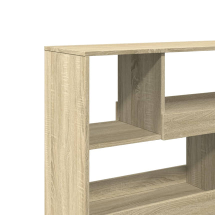 bogreol/rumdeler 100x33x94,5 cm sonoma-eg