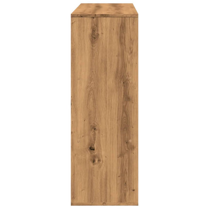 bogreol/rumdeler 100x33x94,5 cm håndlavet eg