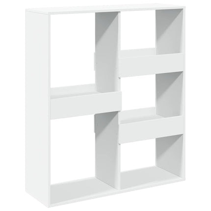 bogreol/rumdeler 100x33x115 cm hvid