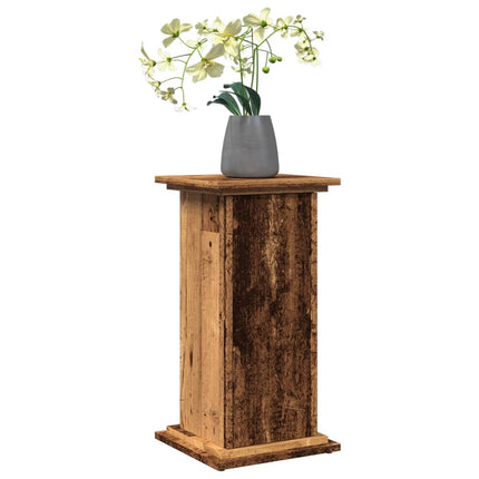 piedestal med opbevaring 31x30x60 cm konstrueret træ