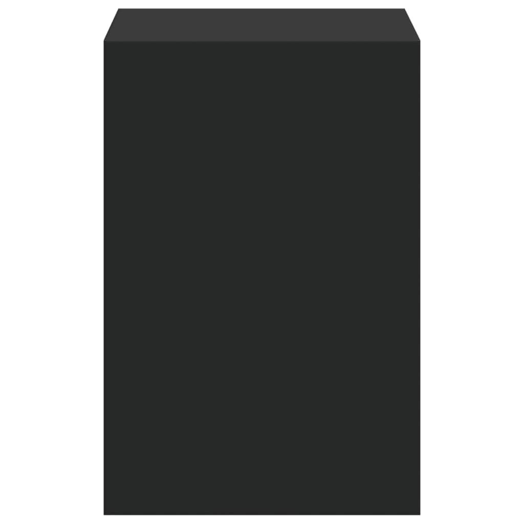 skærmholder med dueslag konstrueret træ sort