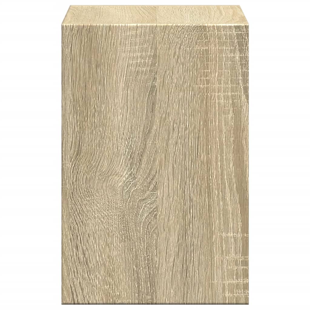 skærmholder med dueslag konstrueret træ sonoma-eg