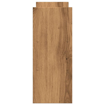 hylde til skrivebord 40x17x41 cm konstrueret træ kunsteg