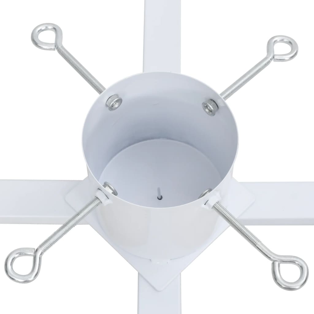 juletræsfod 61x61x15,5 cm hvid