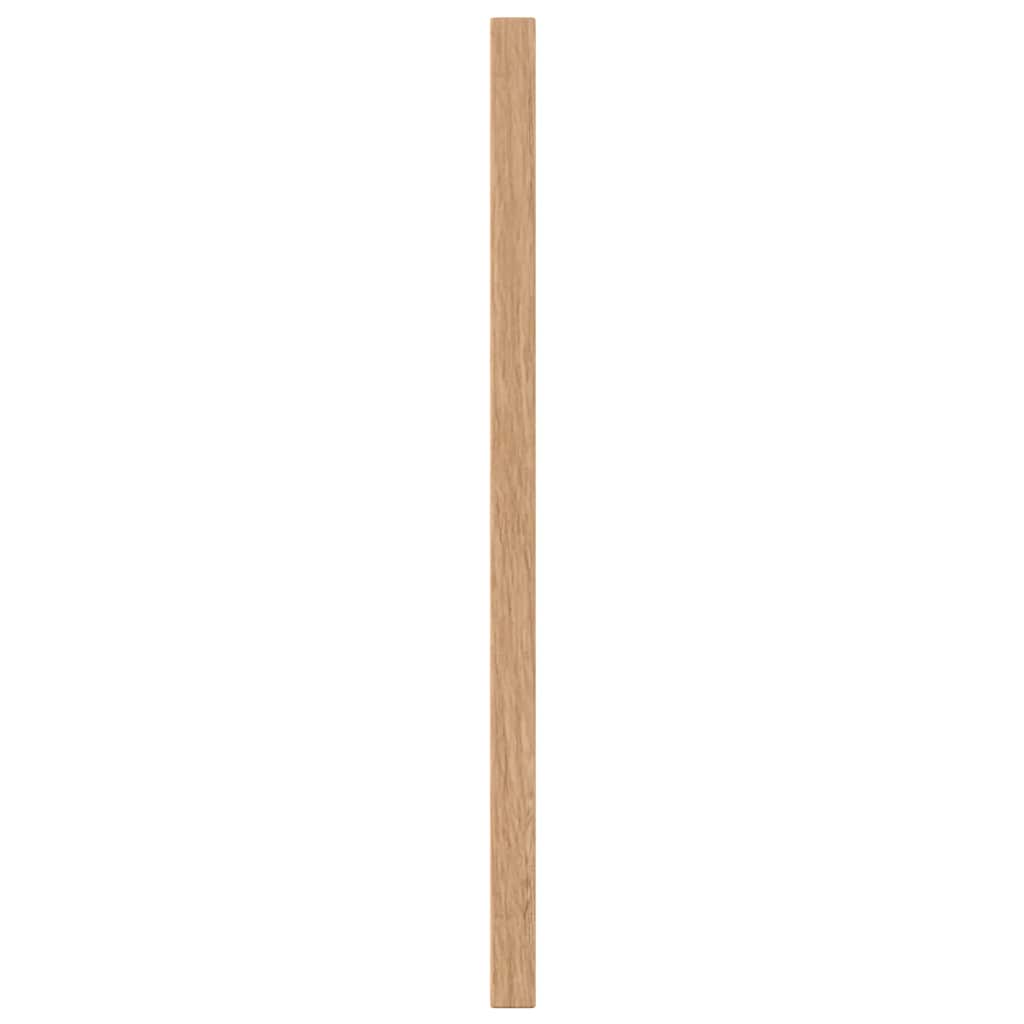 tavle med ramme af massivt fyrretræ sort 60x30 cm