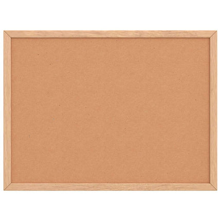 korktavle med ramme af massivt fyrretræ 40x30 cm