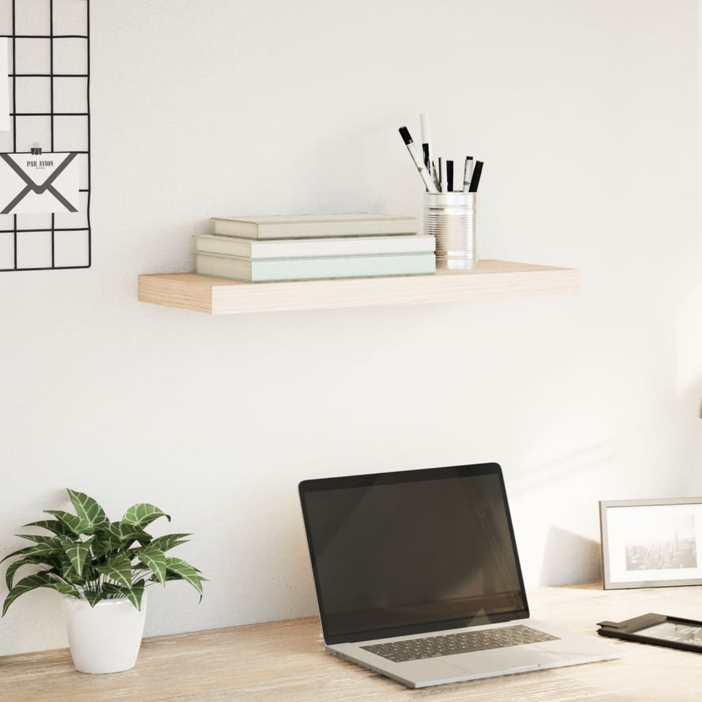 væghylde 60x23,5x4 cm konstrueret træ