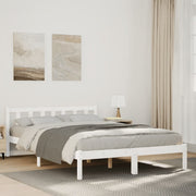 ekstra lang sengeramme uden madras 160x210 cm massivt fyrretræ