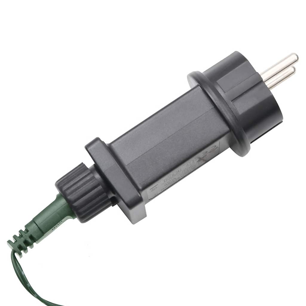 LED-juletræ 475 LED'er 247 cm varmt hvidt lys