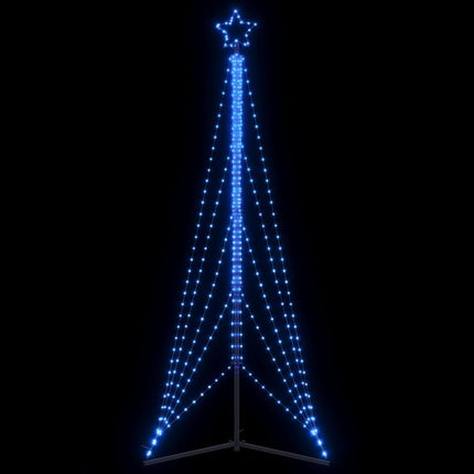 LED-juletræ 525 LED'er 302 cm blåt lys
