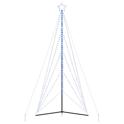 LED-juletræ 615 LED'er 404,5 cm blåt lys