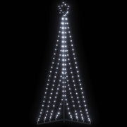 LED-juletræ 339 LED'er 187 cm koldt hvidt lys