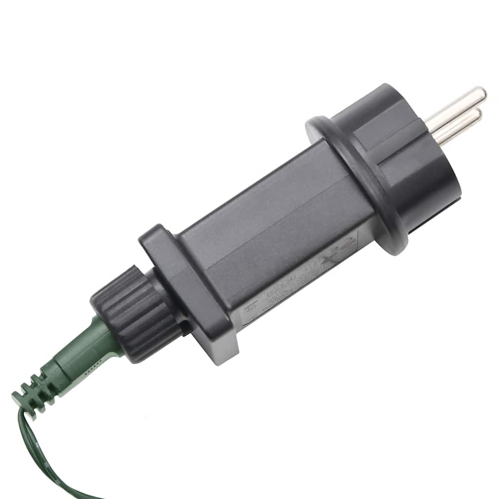 LED-juletræ 447 LED'er 250 cm koldt hvidt lys